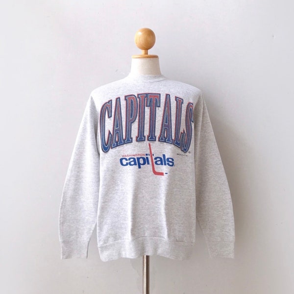 90s Washington Capitals NHL Hockey Sweatshirt (size L)