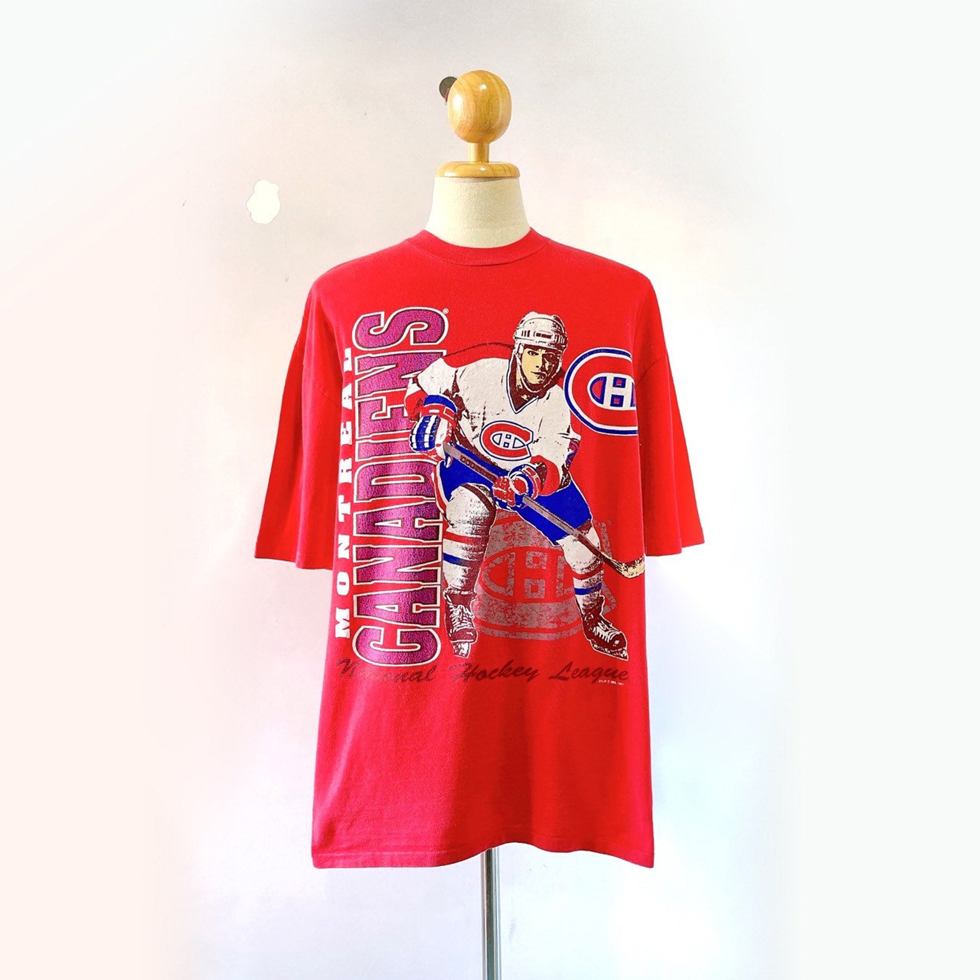 Discover 90s Montreal Canadiens NHL Hockey T-shirt
