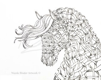 Dream Weaver |  Ribbon  | Horse Head