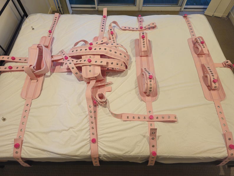 Pink Play Kit Segufix Cuffs Extra Secure Ankle, Thigh, Triple Waist ...