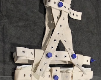 Segufix Locking Diaper Cover connected shoulder harness for Fun Restraint