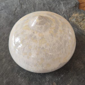 Kugel in bergkristall Rosenkugel Gartenkugel gedreht frostfest