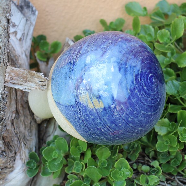 Ceramic Garden Ball Etsy