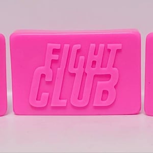 Fight - Club - Soap - Customizeable - Personalize - Vegan - Pink - Breast Cancer - Movie - Fanatic