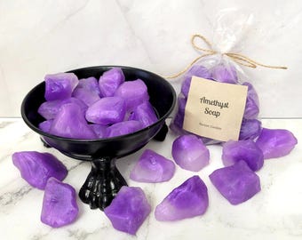 Amethyst - Soap - 4oz - Raw Amethyst