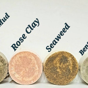 Loofah Soap - Clays - Flowers - Matcha - Lotus Blossoms - Coffee Grounds
