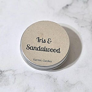 Iris and Sandalwood - Solid Fragrance - Perfume