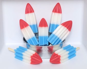Rocket Pop - Soap - Popsicle Soap - Soap Pop
