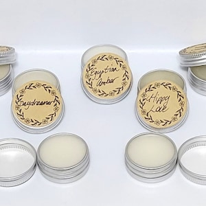 NEW! - Sample - YOU PICK! - Solid Fragrance - Perfume - Cologne - Zero Waste - Floral - Citrus - Woodsy - Neutral - Masculine- Feminine