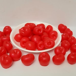 Red Cherry - Soaps - Maraschino Cherries - Soap Set - Mini Soaps