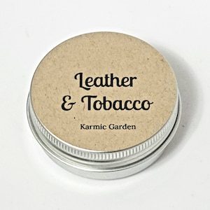 Leather and Tobacco - Solid Fragrance - Cologne