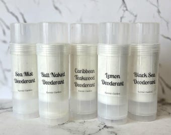 Natural Deodorant - Baking Soda Free - Aluminum Free - Zinc - Arrowroot