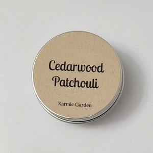 Cedarwood Patchouli - Solid Fragrance - Cologne
