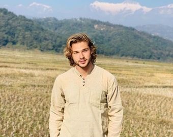 100%  hemp shirt for men | hemp clothing | organic hemp shirt
