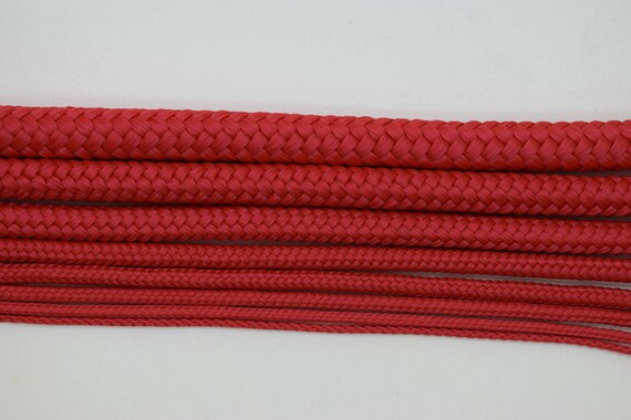 Rouge En Polypropylène Corde Tressée Poly cordon ligne Voile Boating Escalade Camping