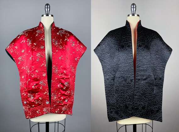 Vintage 1950s Hand Embroidered Stole | OSFM | 60s 1950s