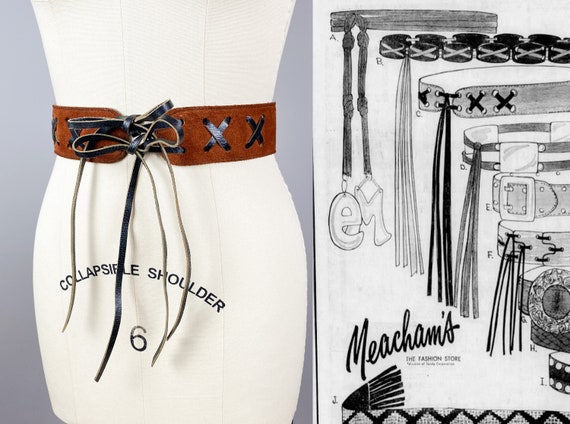 Vintage 1970s Belt by Calderon | XS Small | Early