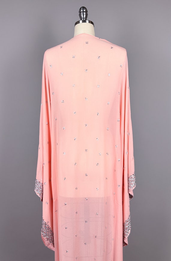 Vintage 1960s Dress | OSFM | Dreamy Peach Kimono … - image 7