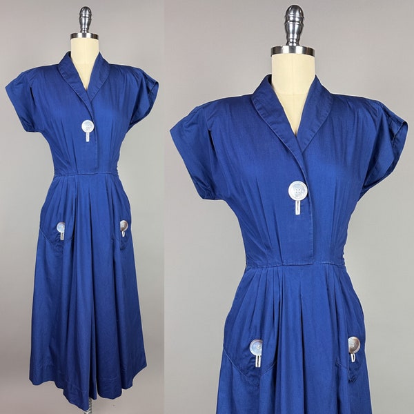 1940s Vintage Dress - Etsy