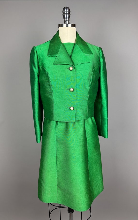 Vintage 1960s Suit by Lilli Ann | XS Extra Small … - image 2