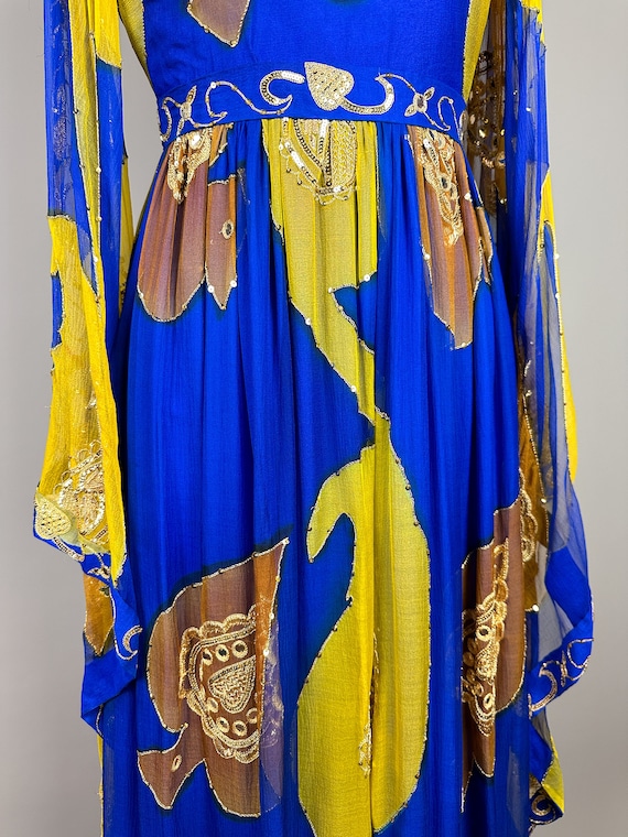 Vintage 1960s Dress for Nan Duskin | Small | Vibr… - image 5