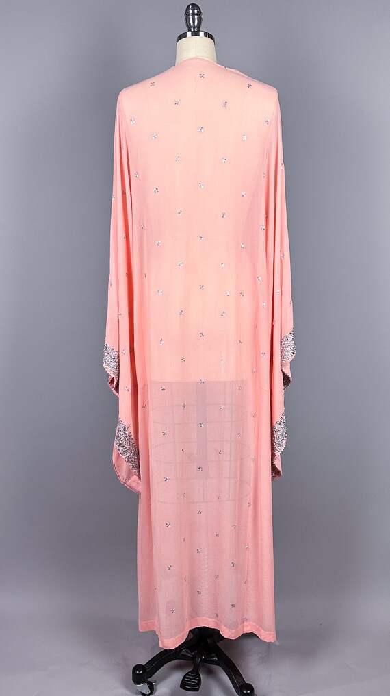 Vintage 1960s Dress | OSFM | Dreamy Peach Kimono … - image 8