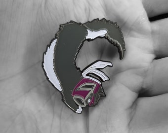 NJPW WCW WWE Puro Cat Pins (Great Muta Hayabusa)