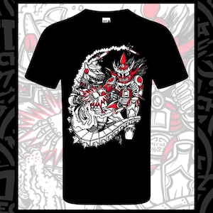 T-shirt Mecha Liger contre Mechagodzilla