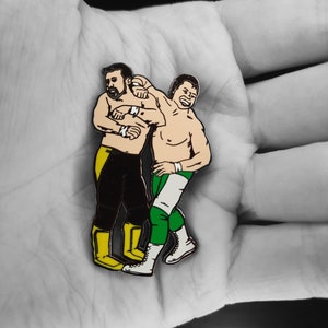 4 Pillars enamel Pins featuring kenta Kobashi Kawada Taue Misawa AJPW NOAH Puroresu