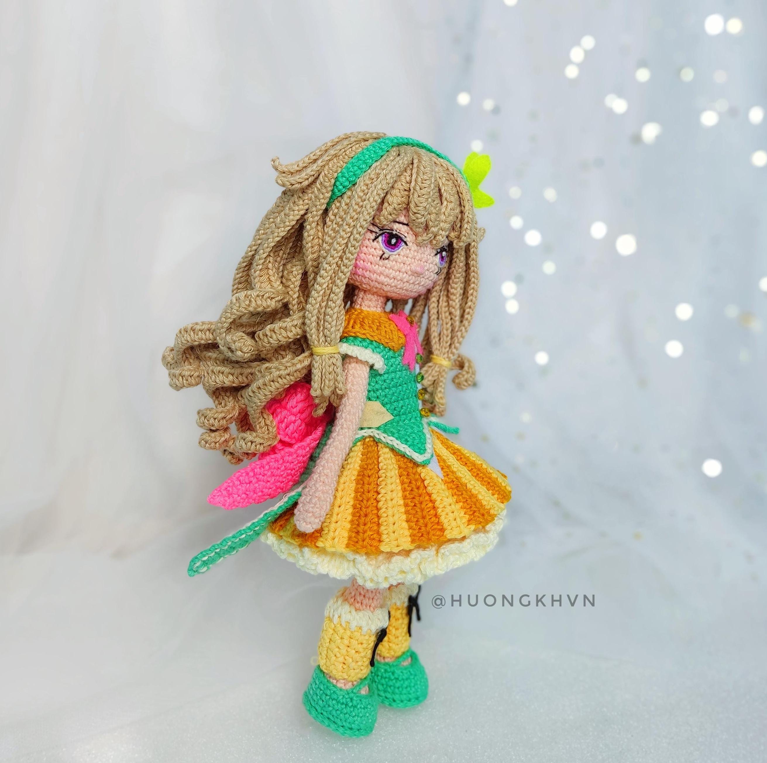 Amigurumi Nene Doll Crochet Pattern: Project Sekai (PDF Pattern