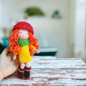 Happy Sara Häkelanleitung: Amigurumi PDF (US Version)