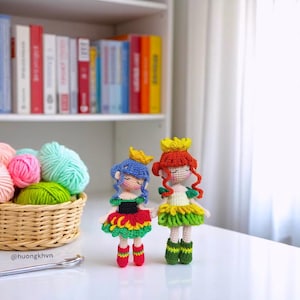 Crochet Sunny Doll Amigurumi Pattern (PDF English)
