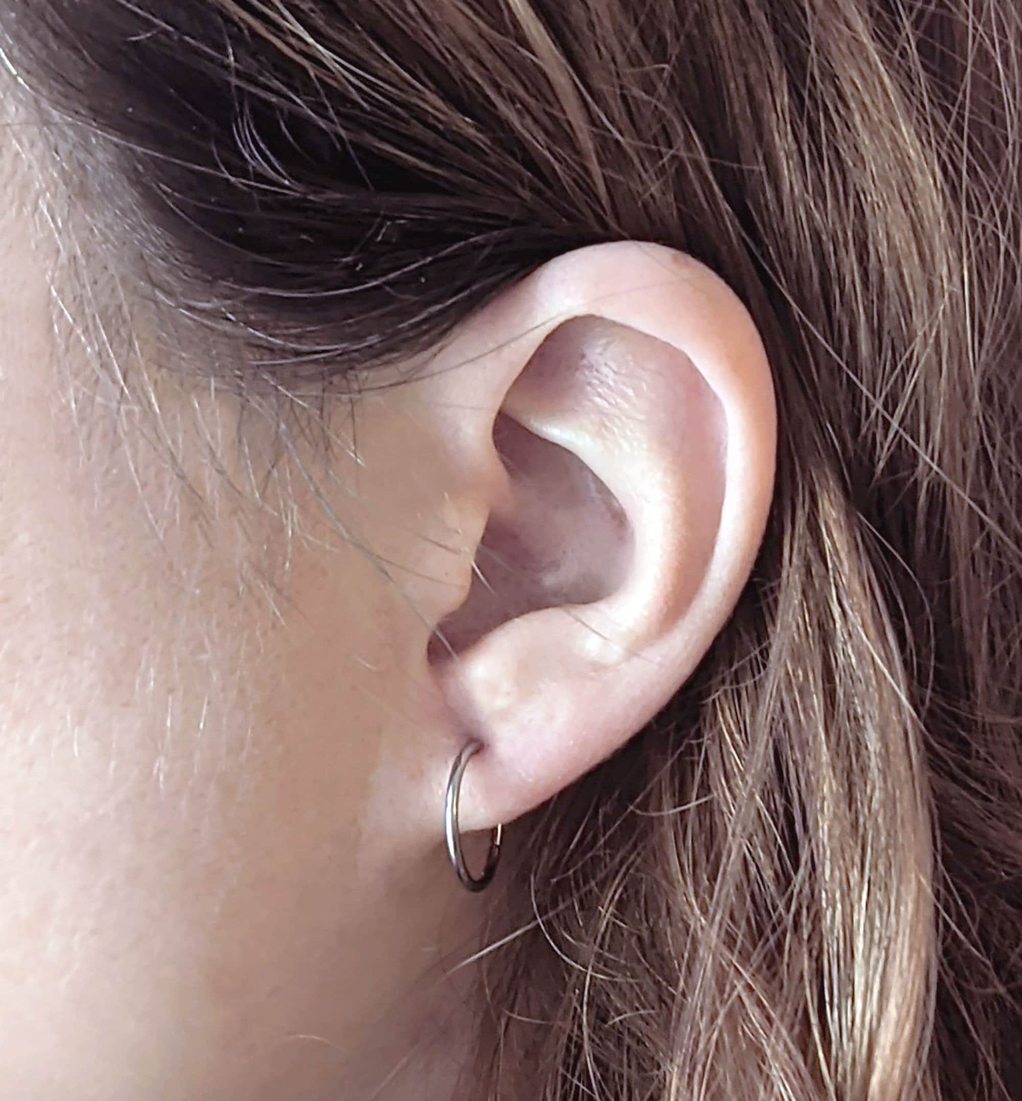 2pcs Stainless Steel Earring Backs Earring Backings Ear Safety
