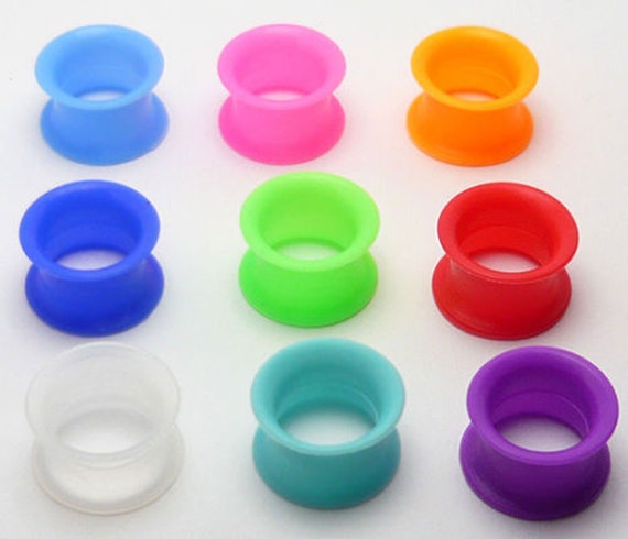 Fake Plug Tappi Falsi Orecchini A Perno Stampe Colorate Motivi Acciaio - Foto 5