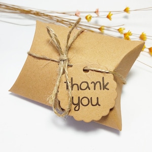 5 /10/ 20 Stk. Geschenkschachtel Minitüten Gästegeschenk Hochzeit naturton 9 cm x 6,5 cm Schmuckgeschenk Verpackung zum selber falten