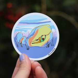 Bouldering Climbing Sticker Vinyl Rock Climber Gifts Bishop California Handmade Weatherproof