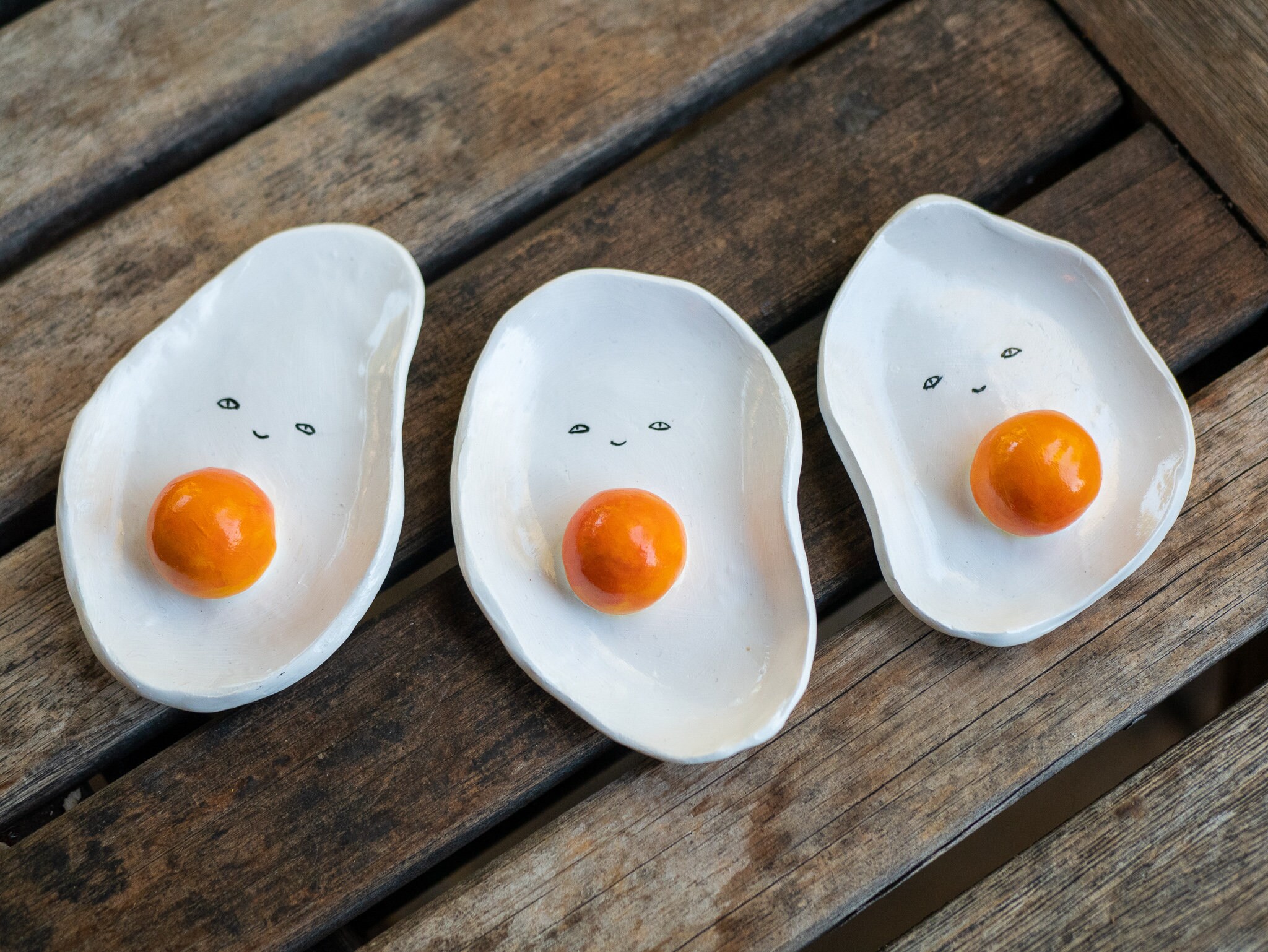 Handmade Egg Clay Jewelry Dish for Earrings with Gift Box Etsy