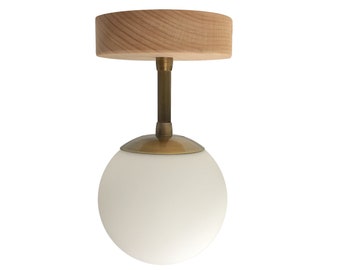 Minimal Globe Deckenleuchte Unterputz Lampe Wandleuchte