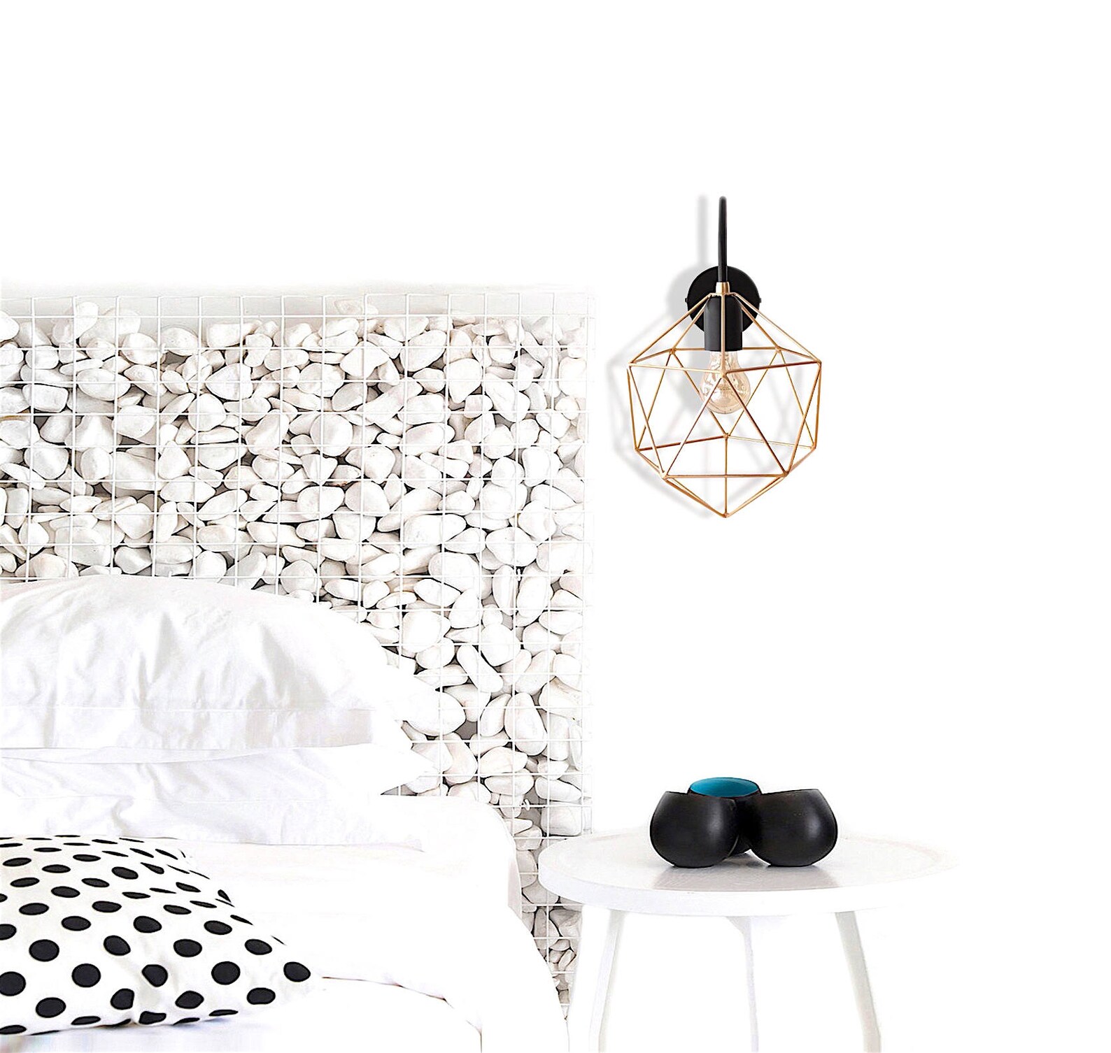 Geometric Wall Sconce Light Modern Lighting Handmade Etsy