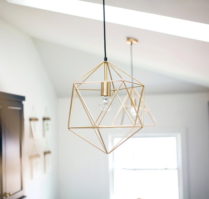 minimal chandelier