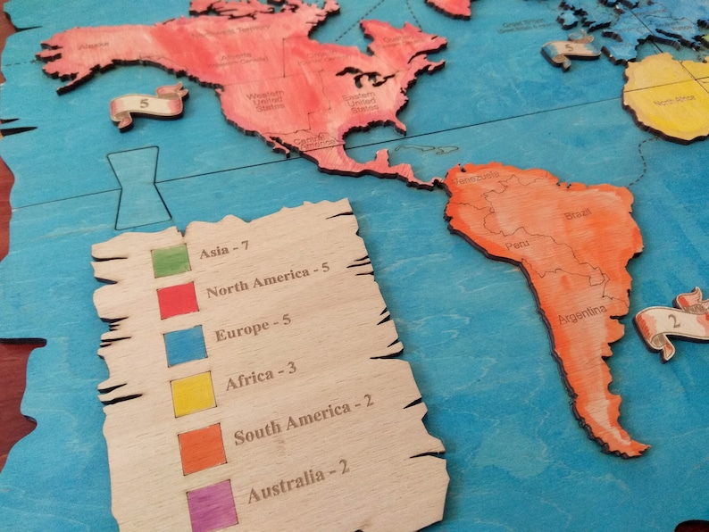Risk Custom wood game board Risk Risk board game Etsy