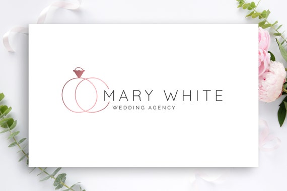 Wedding Agency Logo Wedding Planner Logo Wedding Photography Etsy