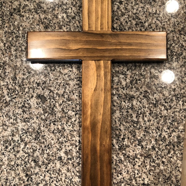 Large Wood Cross Etsy