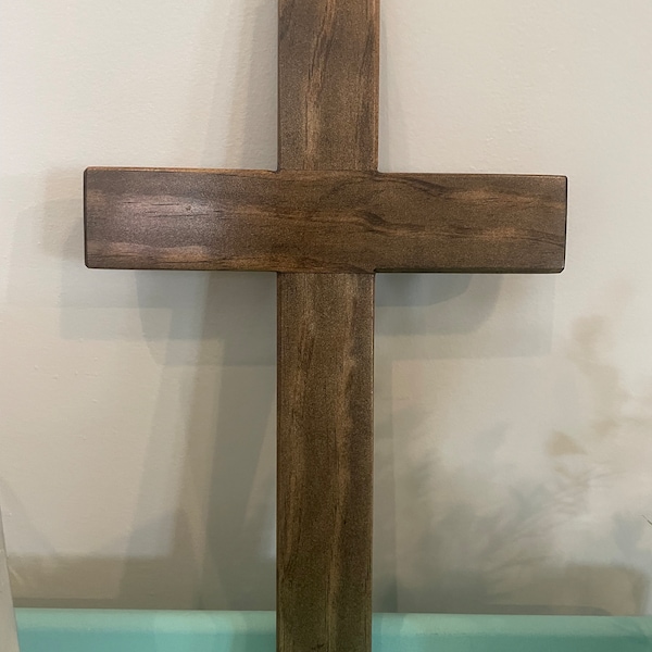 Rustic Wood Cross - Etsy