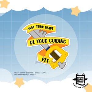 Guiding Keyblade Series Vinyl Stickers