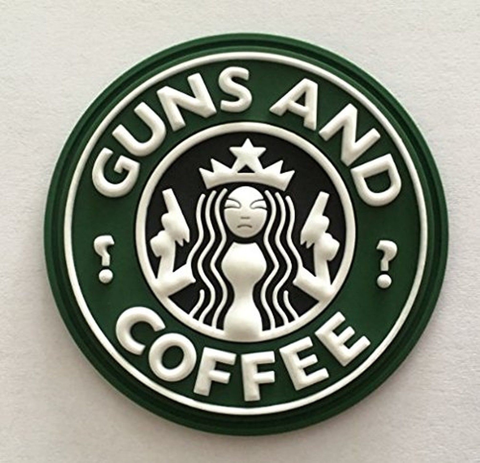 Guns and Coffee PVC Morale Patch