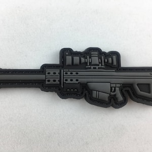 Barrett M82 Sniper Rifle PVC Morale Patch