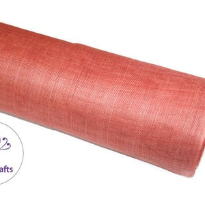 Sheet Sinamay Fabric for Millinery Supplies Trim Hat Fascinator Making Large 90c