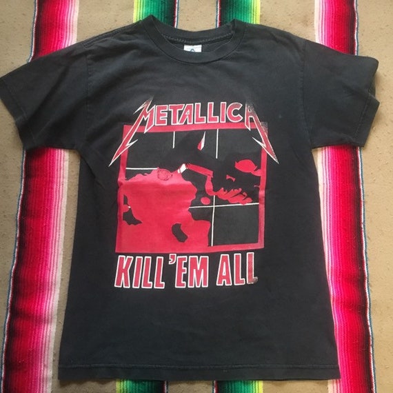 metallica vintage tee