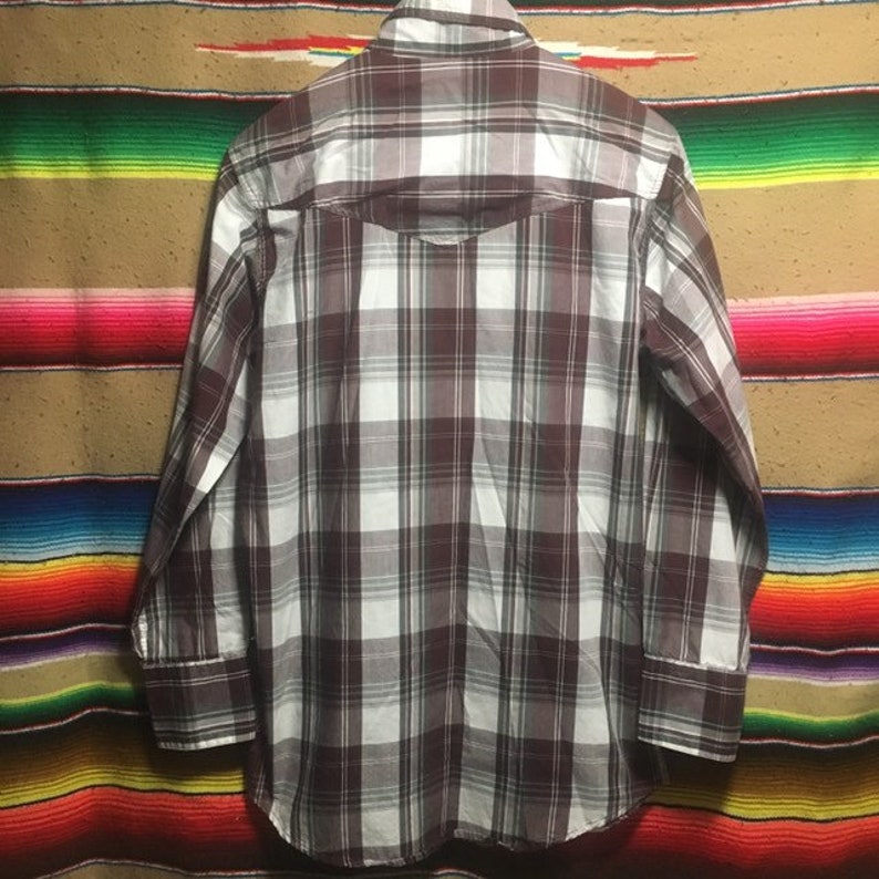Medium High Noon Vintage Western Pearl Snap